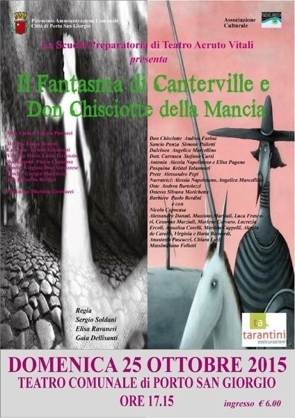 IL FANTASMA DI CANTERVILLE E DON CHISCIOTTE DELLA MANCIA - 25/10/15